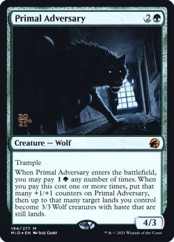 Primal Adversary #194s · Magic: The Gathering
