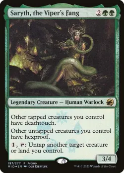 Saryth, the Viper's Fang #197★ · Magic: The Gathering