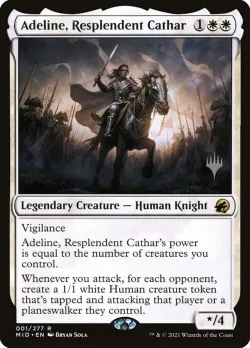 Adeline, Resplendent Cathar #1p · Magic: The Gathering