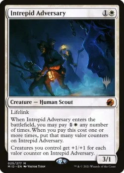 Intrepid Adversary #25p · Magic: The Gathering