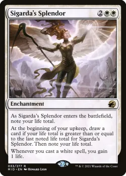 Sigarda's Splendor #33p · Magic: The Gathering