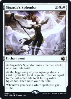 Sigarda's Splendor #33s · Magic: The Gathering