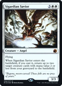 Sigardian Savior #34s · Magic: The Gathering