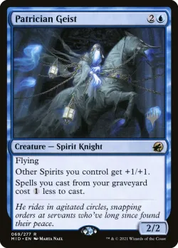 Patrician Geist #69p · Magic: The Gathering