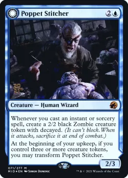 Poppet Stitcher // Poppet Factory #71s · Magic: The Gathering