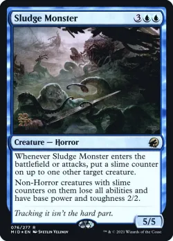 Sludge Monster #76s · Magic: The Gathering