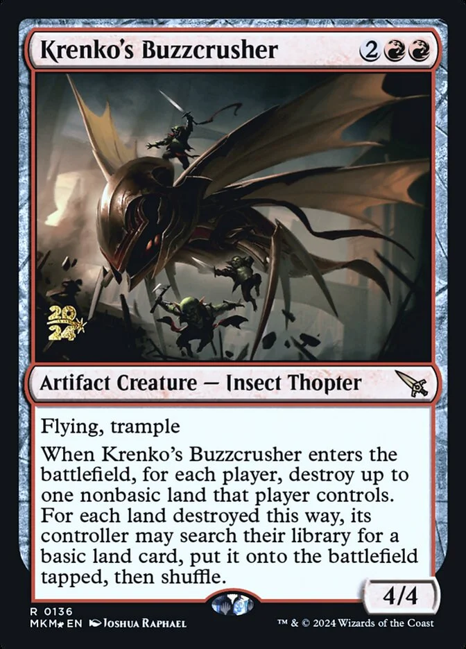 Krenko's Buzzcrusher 「PMKM/136s」「EN」