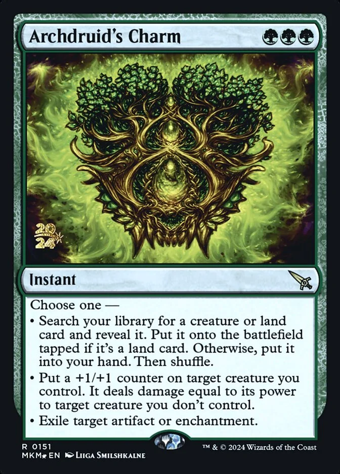 Archdruid's Charm 「PMKM/151s」「EN」