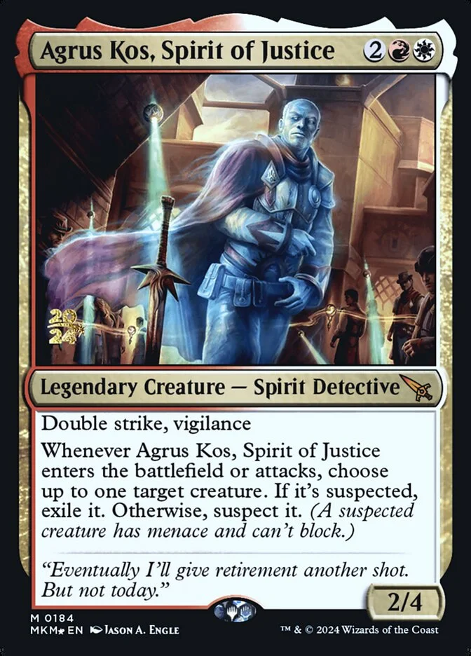 Agrus Kos, Spirit of Justice 「PMKM/184s」「EN」