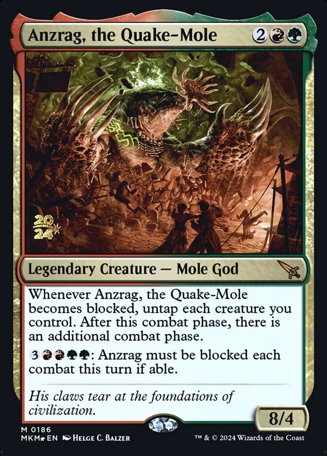 Anzrag, the Quake-Mole 「PMKM/186s」「EN」