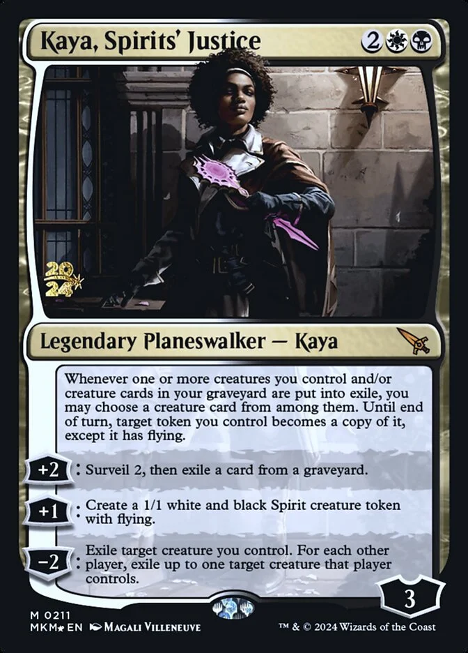Kaya, Spirits' Justice 「PMKM/211s」「EN」