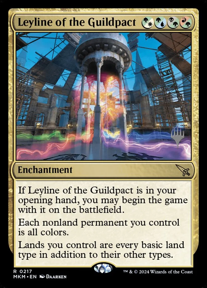 Leyline of the Guildpact 「PMKM/217p」「EN」