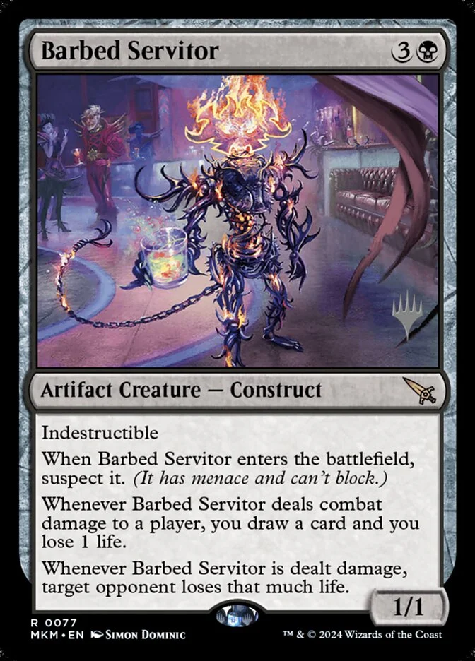Barbed Servitor 「PMKM/77p」「EN」