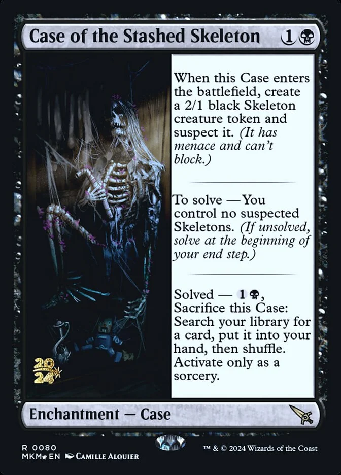 Case of the Stashed Skeleton 「PMKM/80s」「EN」