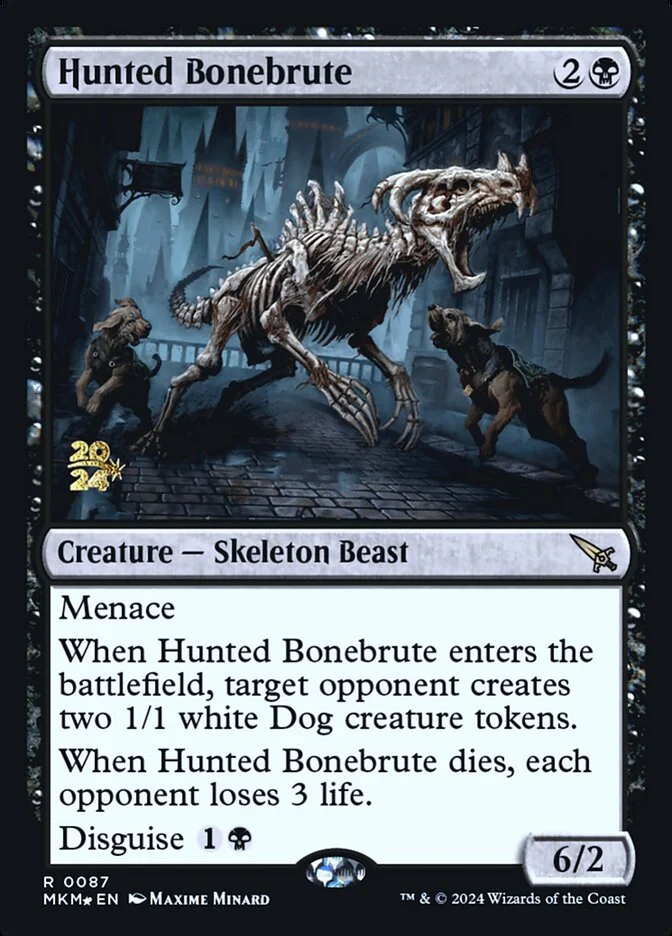 Hunted Bonebrute 「PMKM/87s」「EN」