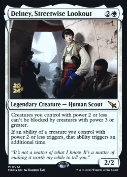 Delney, Streetwise Lookout #12s · Magic: The Gathering