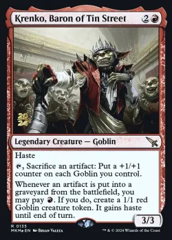 Krenko, Baron of Tin Street #135s · Magic: The Gathering