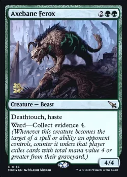 Axebane Ferox #153s · Magic: The Gathering