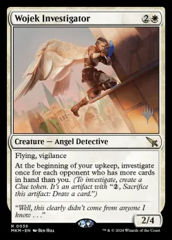 Wojek Investigator #36p · Magic: The Gathering