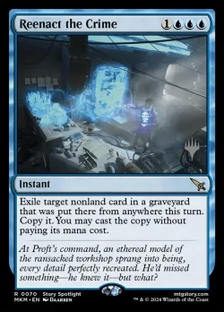 Reenact the Crime #70p · Magic: The Gathering