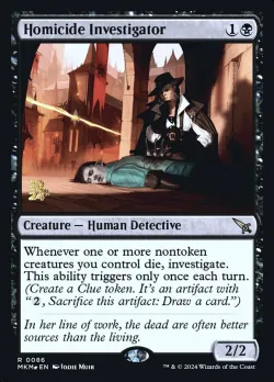 Homicide Investigator #86s · Magic: The Gathering