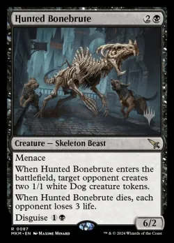 Hunted Bonebrute #87p · Magic: The Gathering