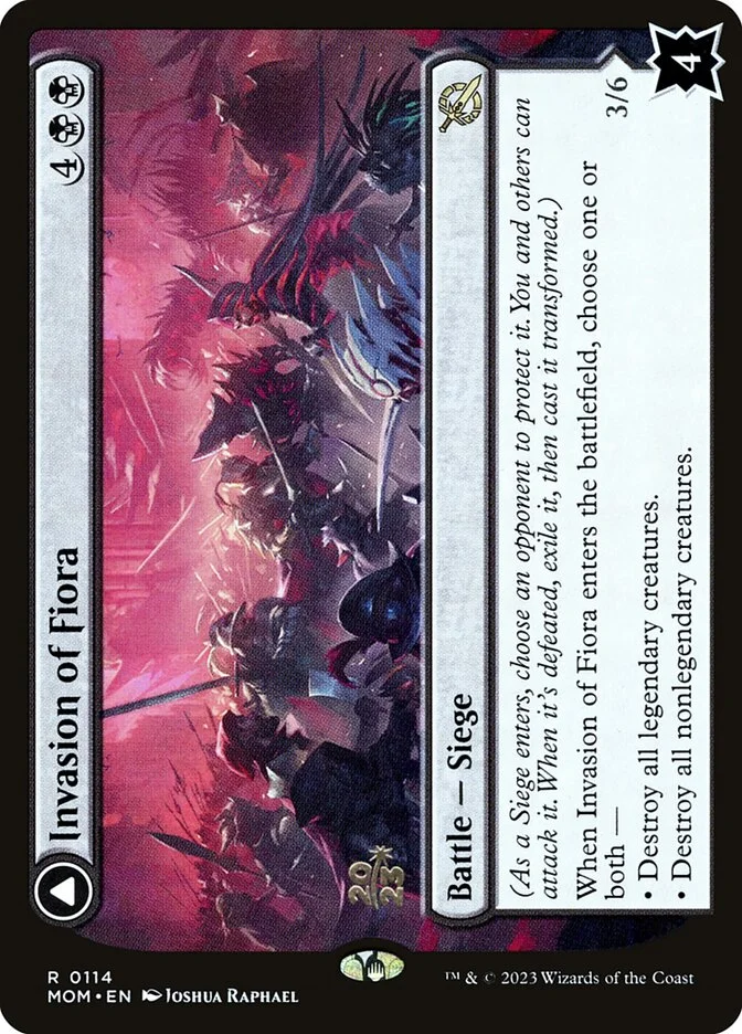 Invasion of Fiora // Marchesa, Resolute Monarch 「PMOM/114s」「EN」