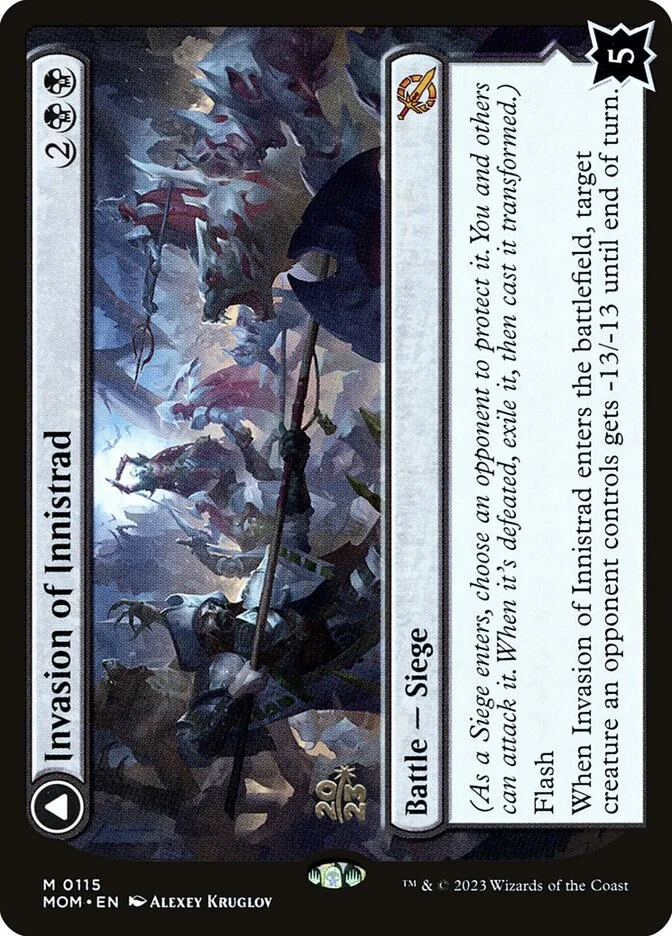 Invasion of Innistrad // Deluge of the Dead 「PMOM/115s」「EN」