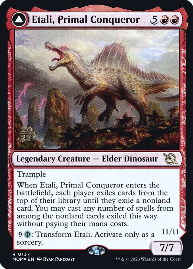 Etali, Primal Conqueror // Etali, Primal Sickness 「PMOM/137s」「EN」