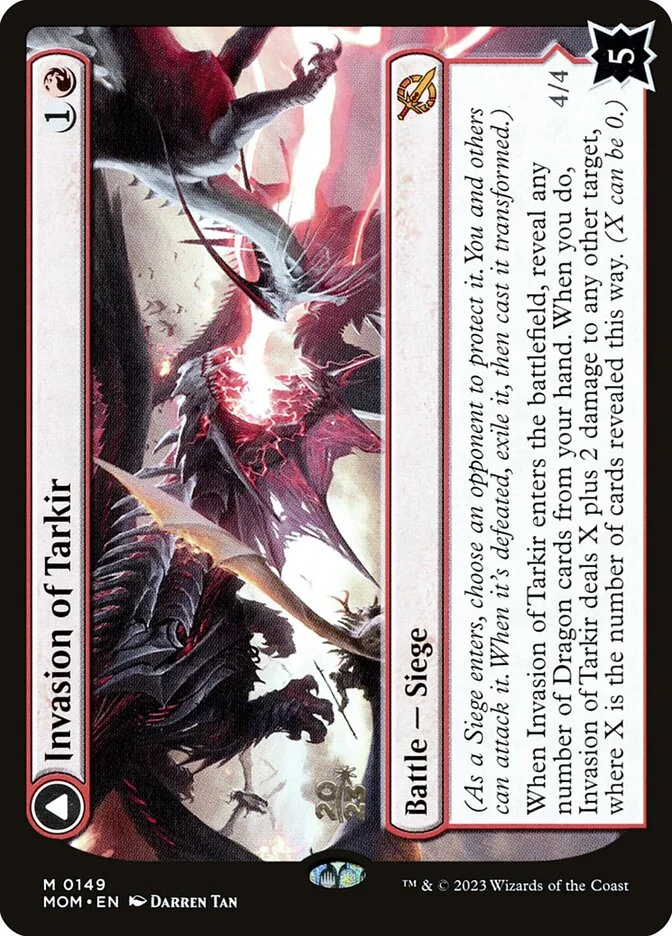 Invasion of Tarkir // Defiant Thundermaw 「PMOM/149s」「EN」