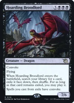 Hoarding Broodlord #110s · Magic: The Gathering