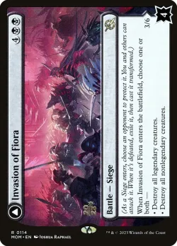 Invasion of Fiora // Marchesa, Resolute Monarch #114s · Magic: The Gathering