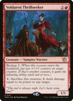 Voldaren Thrillseeker #171p · Magic: The Gathering