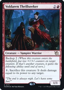 Voldaren Thrillseeker #171s · Magic: The Gathering