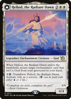 Heliod, the Radiant Dawn // Heliod, the Warped Eclipse #17p · Magic: The Gathering