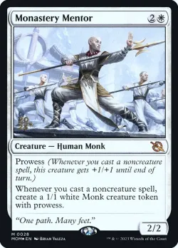Monastery Mentor #28s · Magic: The Gathering