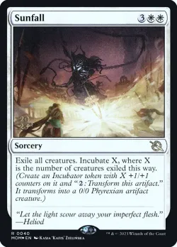 Sunfall #40s · Magic: The Gathering