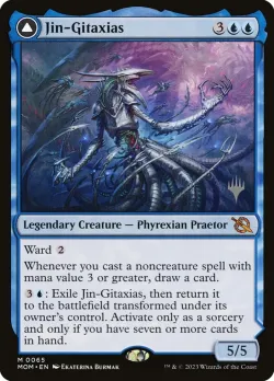 Jin-Gitaxias // The Great Synthesis #65p · Magic: The Gathering