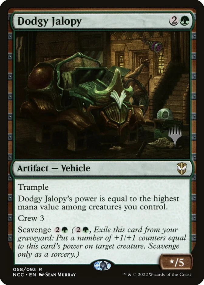 Dodgy Jalopy 「PNCC/58p」「EN」