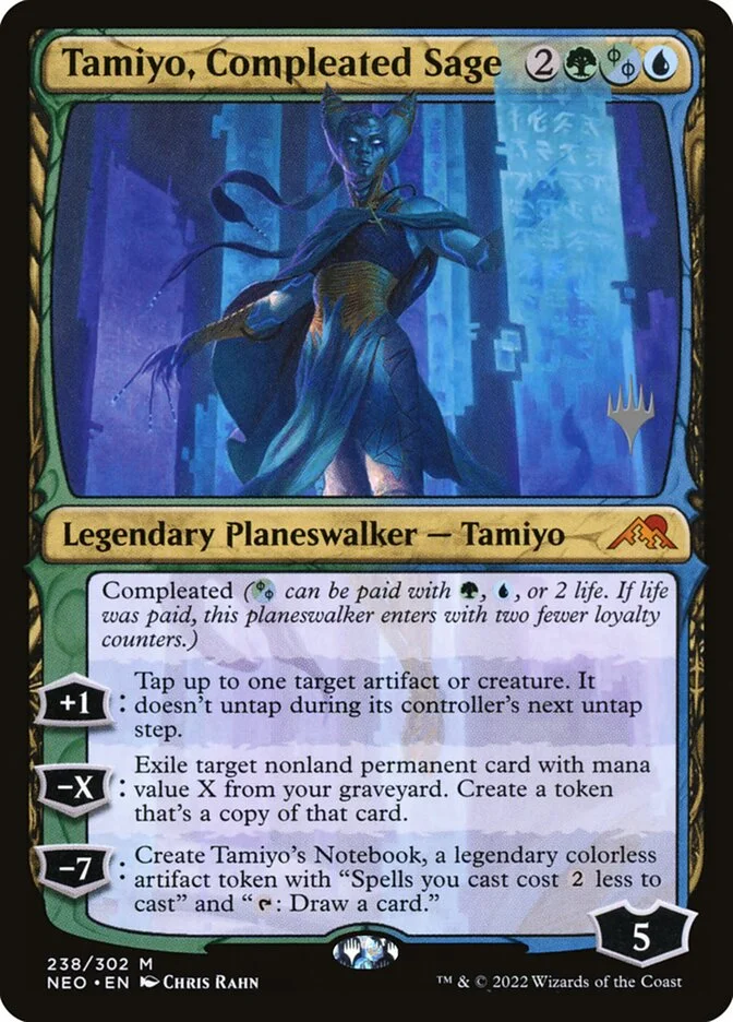 Tamiyo, Compleated Sage 「PNEO/238p」「EN」