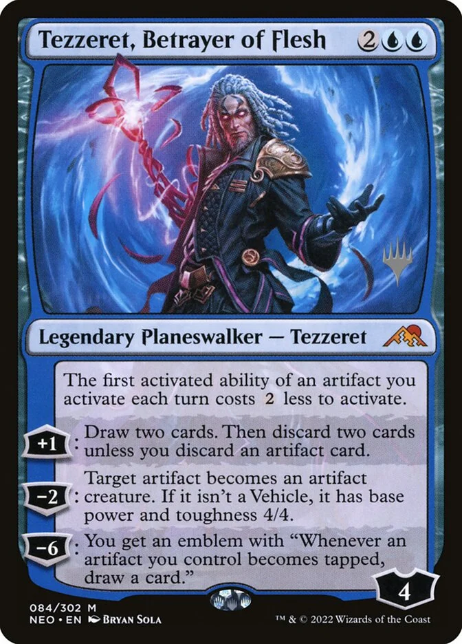 Tezzeret, Betrayer of Flesh 「PNEO/84p」「EN」