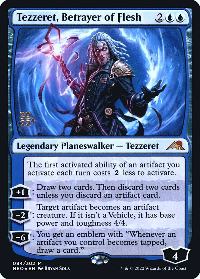 Tezzeret, Betrayer of Flesh 「PNEO/84s」「EN」