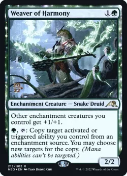 Weaver of Harmony #213s · Magic: The Gathering