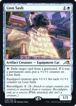 Lion Sash #26s · Magic: The Gathering