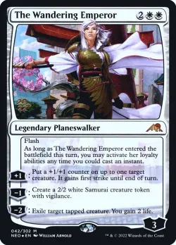 The Wandering Emperor #42s · Magic: The Gathering