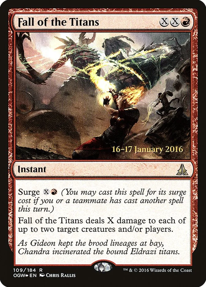 Fall of the Titans 「POGW/109s」「EN」