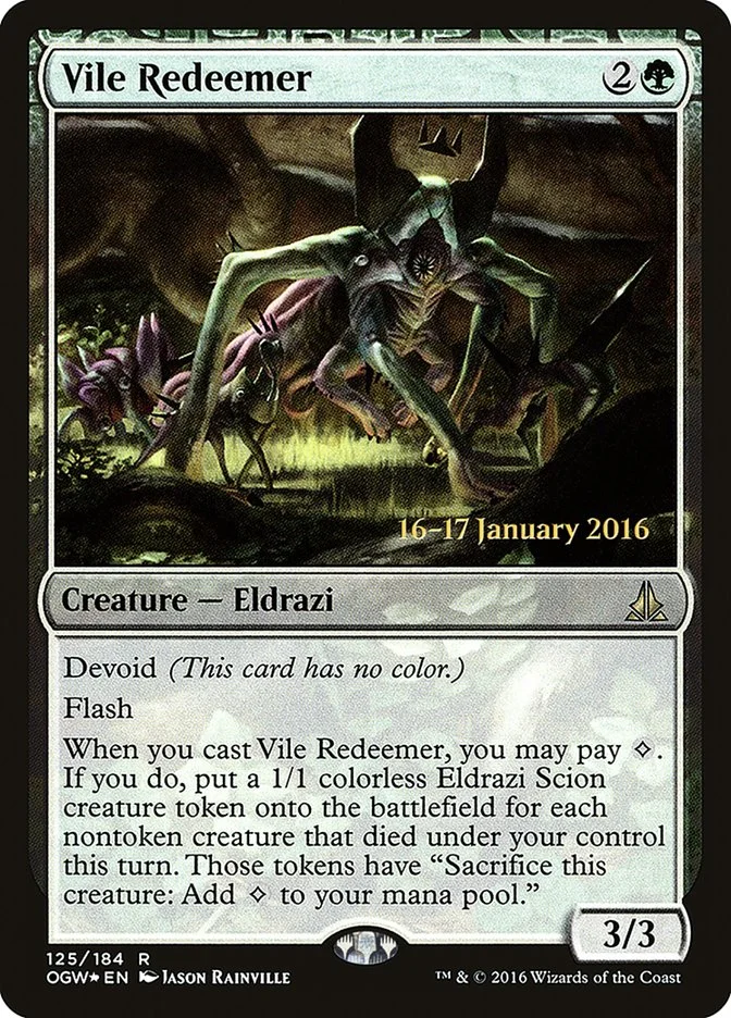 Vile Redeemer 「POGW/125s」「EN」