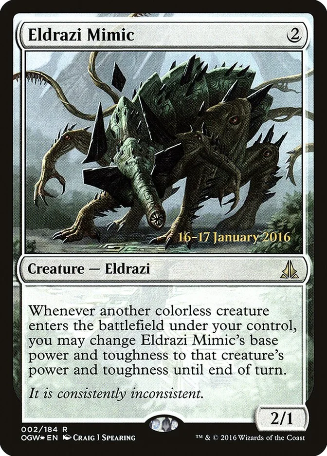 Eldrazi Mimic 「POGW/2s」「EN」