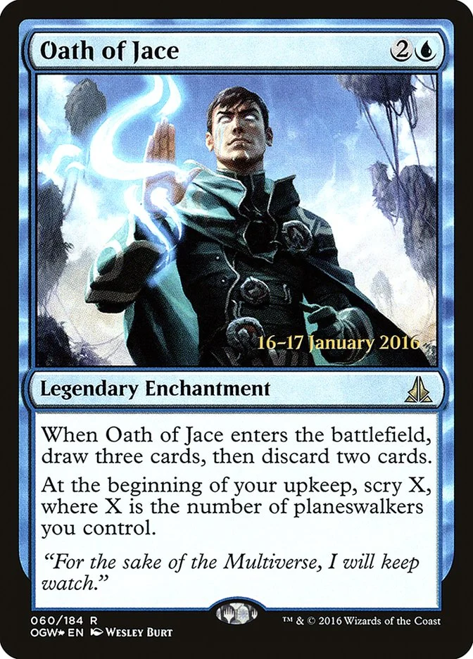 Oath of Jace 「POGW/60s」「EN」