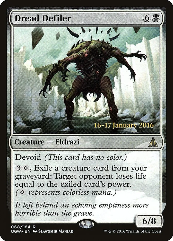 Dread Defiler 「POGW/68s」「EN」